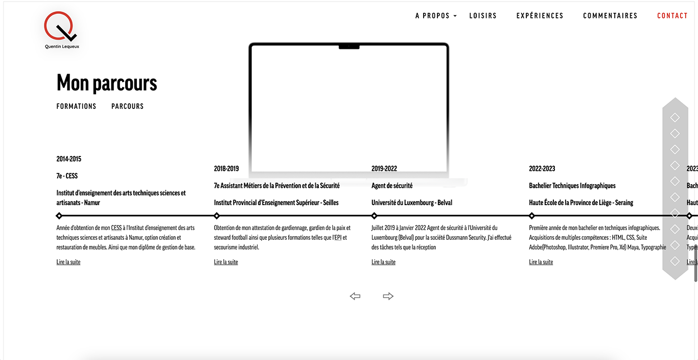 image du projet web