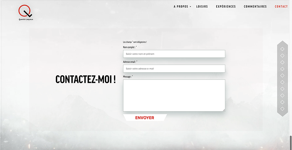 image du projet web