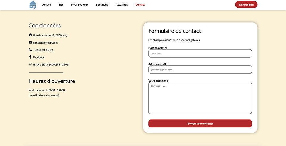 image du projet web
